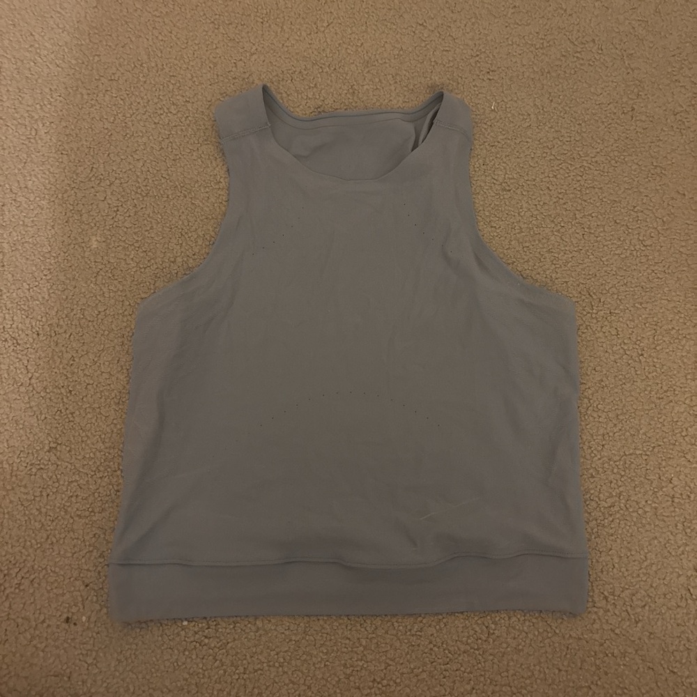 Lululemon Women's Sleeveless Top in Gray